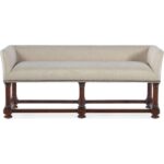 Charleston Bed Bench 8 Charleston Bed Bench 6750-90019-85 6750 90019 85 straight silo