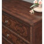 Charleston Three-Drawer Nightstand 8 Charleston Three-Drawer Nightstand 6750-90116-85 6750 90116 85 detail