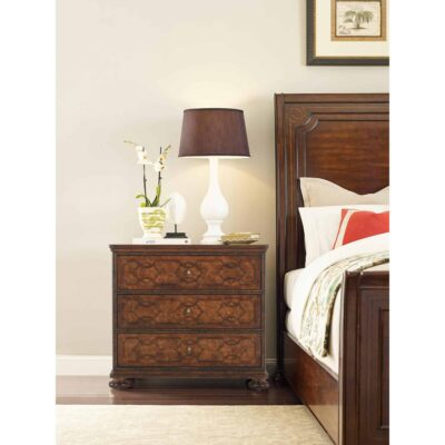 Charleston Three-Drawer Nightstand 6750-90116-85 6750 90116 85 room