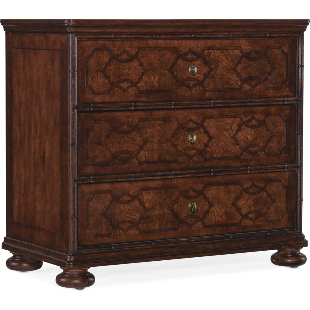 Charleston Three-Drawer Nightstand