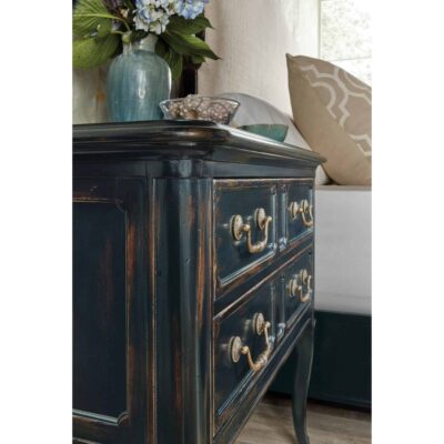 Charleston Two-Drawer Nightstand 6750-90215-97 6750 90215 97 detail