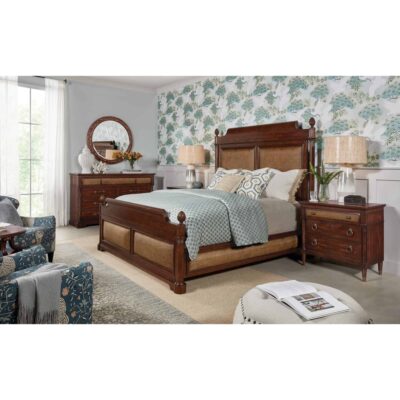 Charleston Cal King Panel Bed 6750-90260-85 6750 90266 302 007 315 85 room