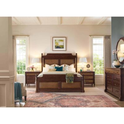 Charleston Cal King Panel Bed 6750-90260-85 6750 90266 315 316 302 007 85 room