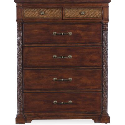 Charleston Six-Drawer Chest 6750-90310-85 6750 90310 85 straight silo