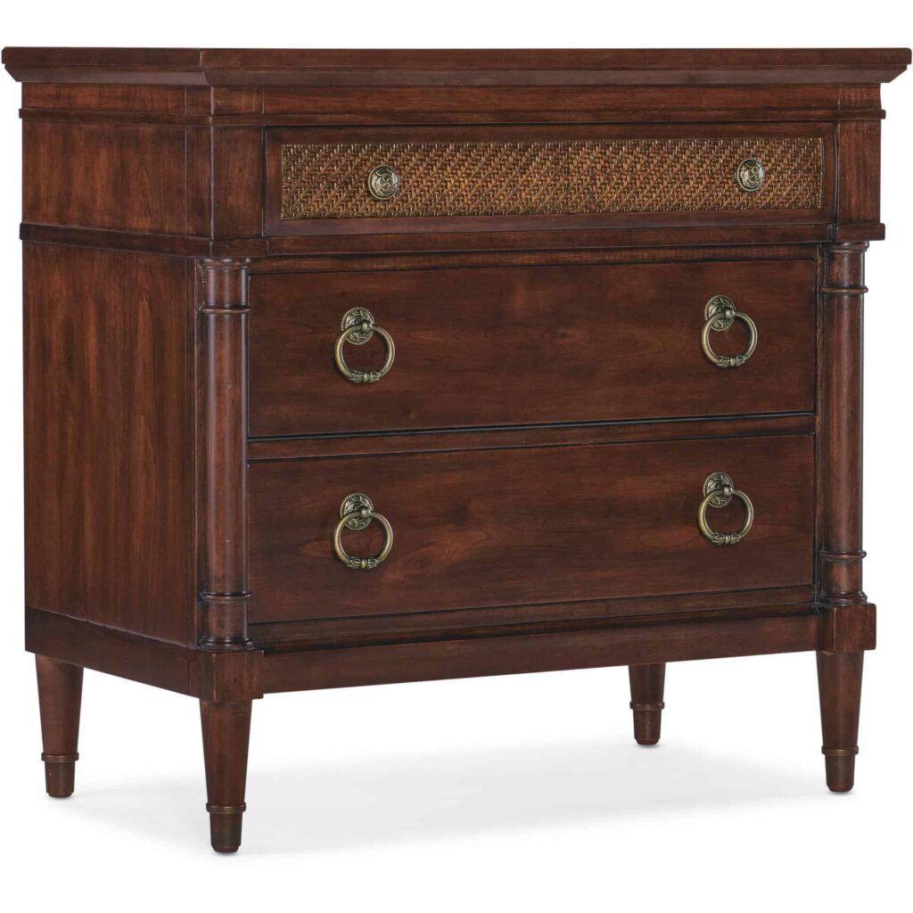 Charleston Three-Drawer Nightstand