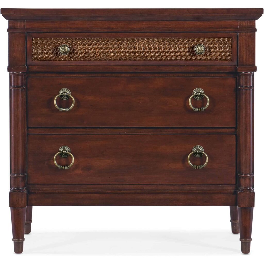 Charleston Three-Drawer Nightstand - Image 3