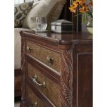 Charleston Three-Drawer Nightstand 8 Charleston Three-Drawer Nightstand 6750-90316-85 6750 90316 85 detail