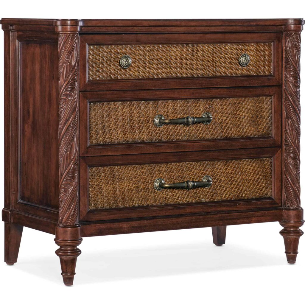 Charleston Three-Drawer Nightstand