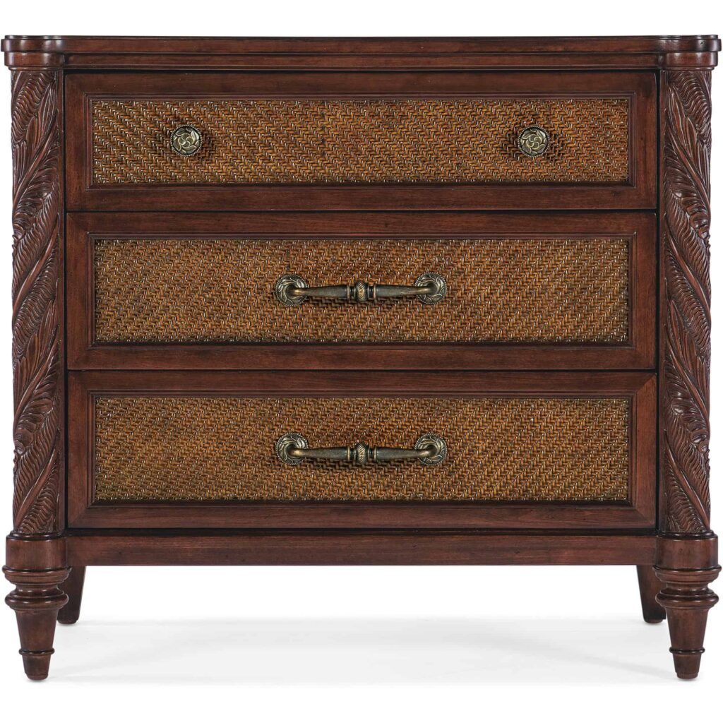 Charleston Three-Drawer Nightstand - Image 3