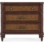 Charleston Three-Drawer Nightstand 9 Charleston Three-Drawer Nightstand 6750-90316-85 6750 90316 85 straight silo
