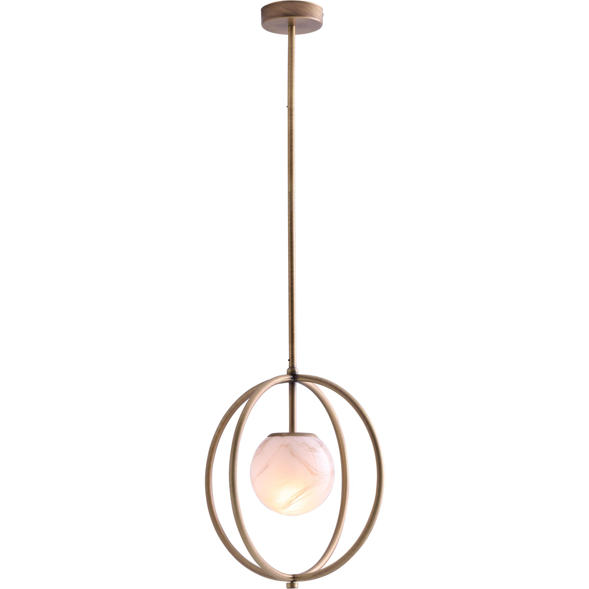 Donata Pendant - Bronze Marble 1 Donata Pendant - Bronze Marble