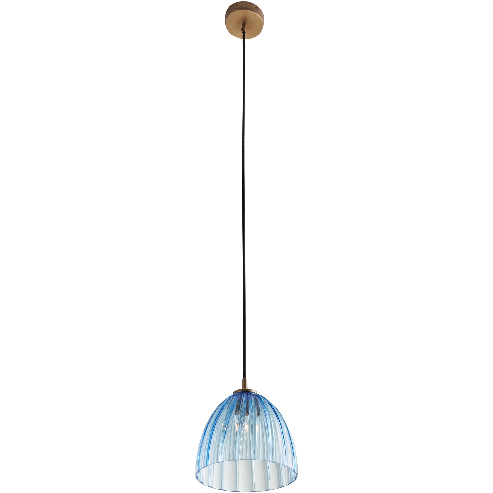 Caterina Single Pendant - Aqua 3 Caterina Single Pendant - Aqua - Image 3