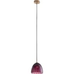 Caterina Single Pendant - Aubergine 67523 67523 B