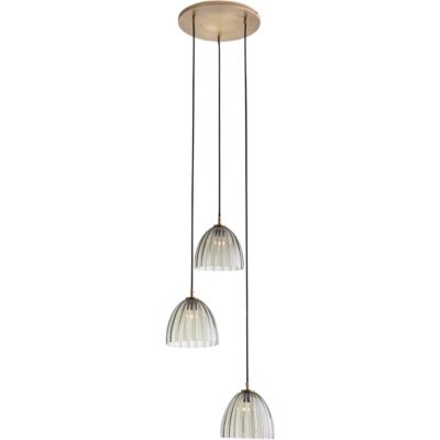 Caterina Triple Pendant - Smoke