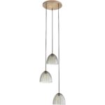 Caterina Triple Pendant - Smoke 67524 67524 B