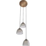 Caterina Triple Pendant - Smoke 67524 67524 C