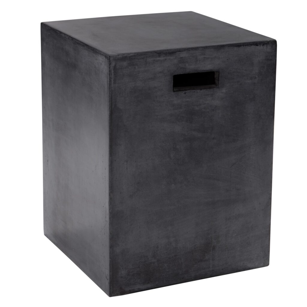 Castor End Table - Black