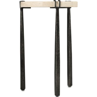 Driftwood Metal Spot Table