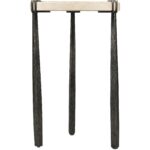 Driftwood Metal Spot Table 5 Driftwood Metal Spot Table 6820-50002-00 6820 50002 00 straight silo