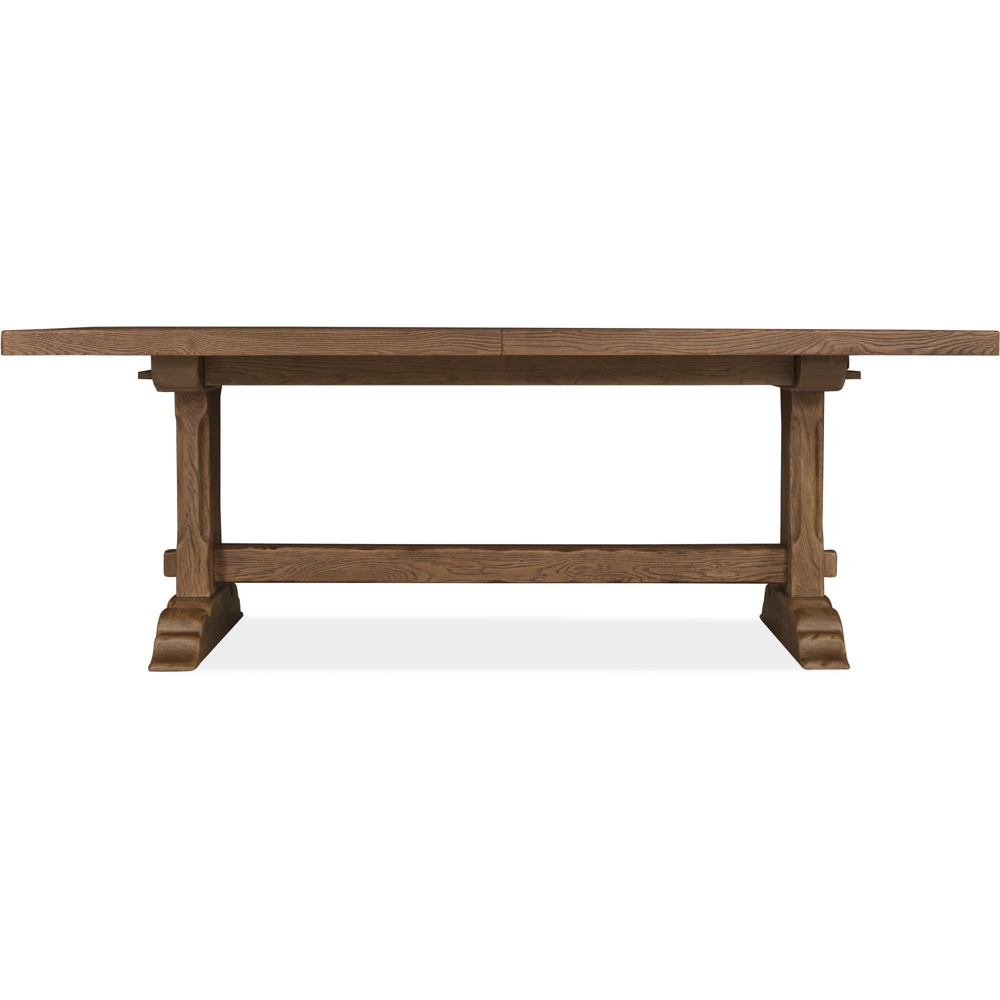Driftwood Rectangle Dining Table with Two 20-inch Leaves 3 Driftwood Rectangle Dining Table with Two 20-inch Leaves - Image 3
