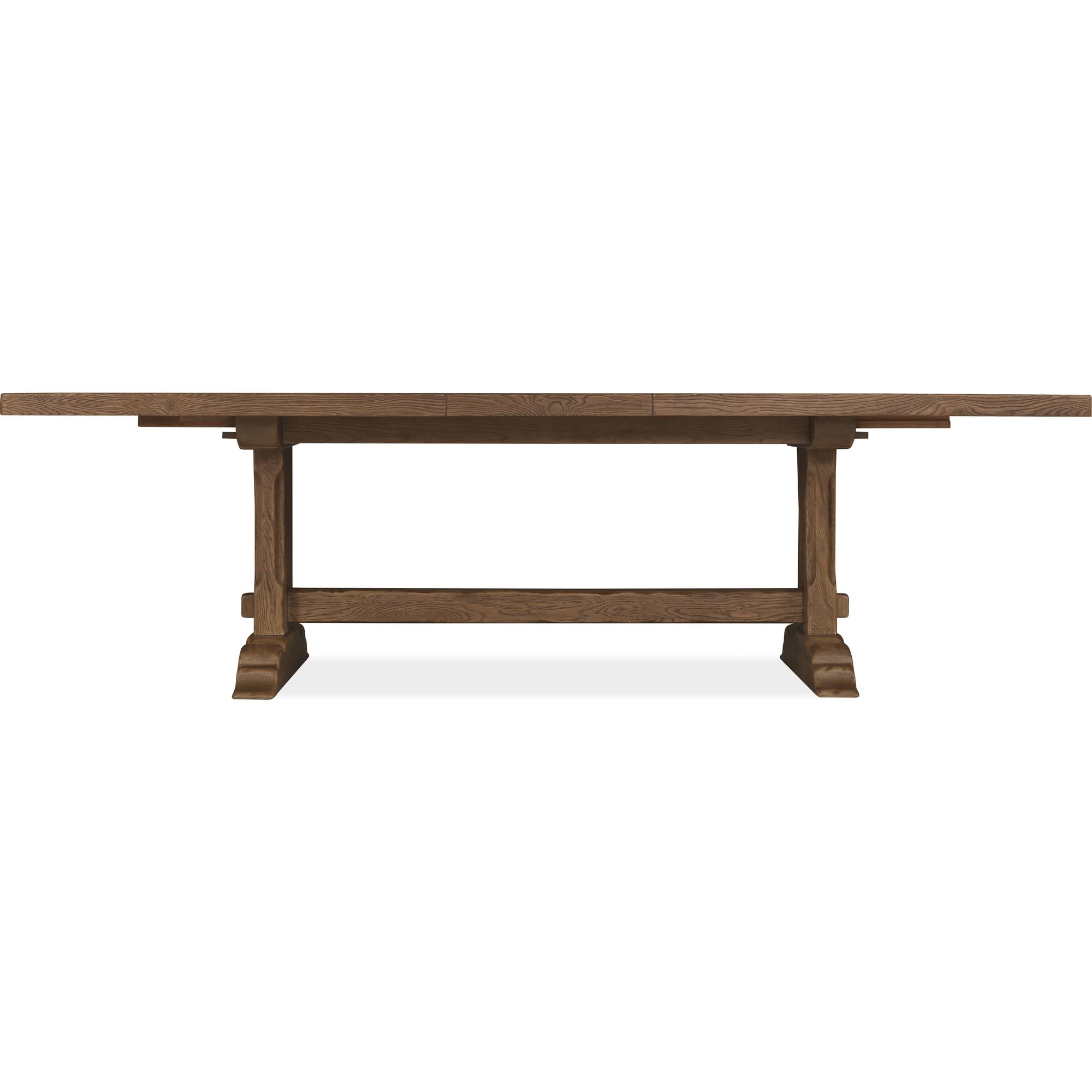 Driftwood Rectangle Dining Table with Two 20-inch Leaves 4 Driftwood Rectangle Dining Table with Two 20-inch Leaves - Image 4