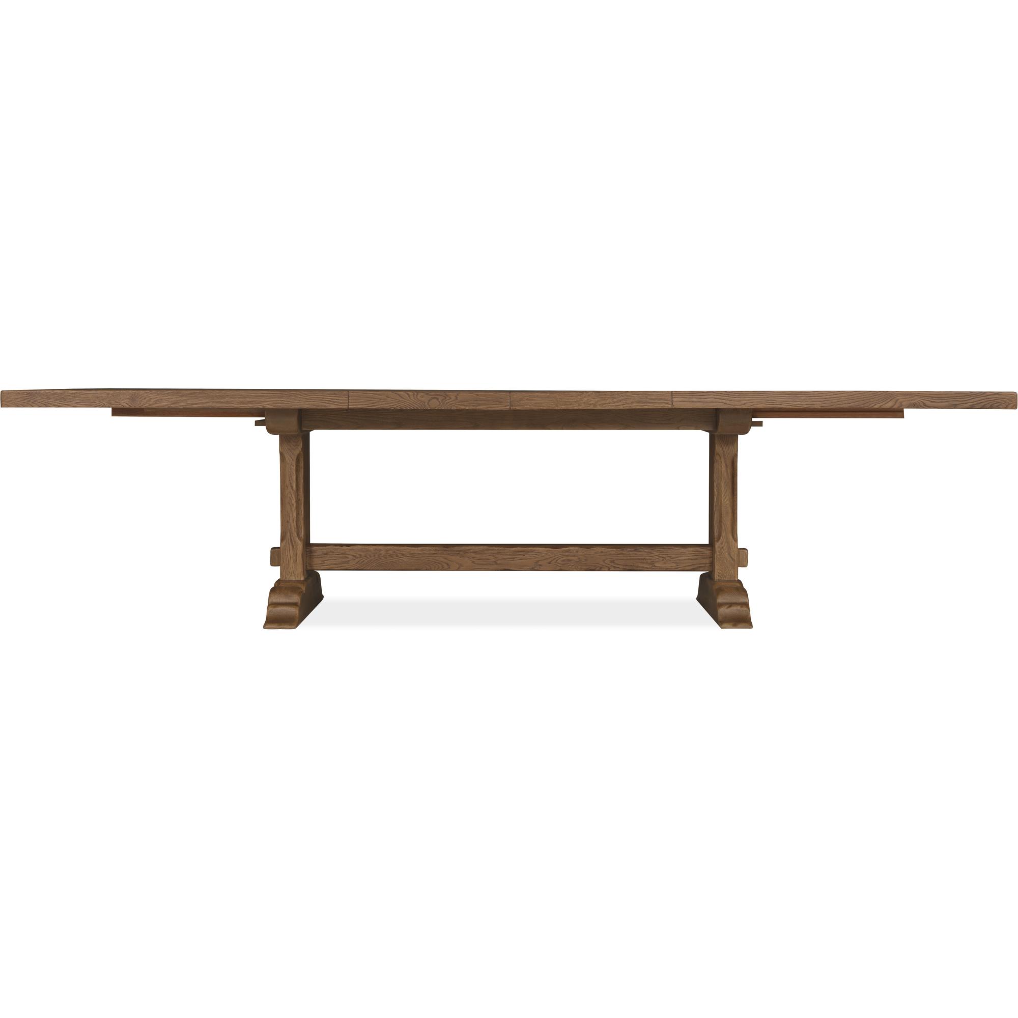 Driftwood Rectangle Dining Table with Two 20-inch Leaves 5 Driftwood Rectangle Dining Table with Two 20-inch Leaves - Image 5