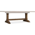 Driftwood Rectangle Dining Table with Two 20-inch Leaves 14 Driftwood Rectangle Dining Table with Two 20-inch Leaves 6820-75200-85 6820 75200b 85 silo