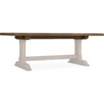 Driftwood Rectangle Dining Table with Two 20-inch Leaves 15 Driftwood Rectangle Dining Table with Two 20-inch Leaves 6820-75200-85 6820 75200t 85 silo