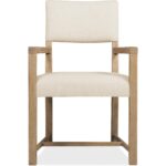 Driftwood Upholstered Arm Chair 5 Driftwood Upholstered Arm Chair 6820-75400-80 6820 75400 80 straight silo