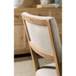 Driftwood Upholstered Side Chair 9 Driftwood Upholstered Side Chair 6820-75410-80 6820 75410 80 detail