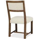 Driftwood Upholstered Side Chair 5 Driftwood Upholstered Side Chair 6820-75410-85 6820 75410 85 back silo