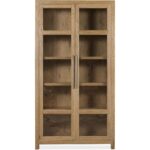 Driftwood Display Cabinet 5 Driftwood Display Cabinet 6820-75906-80 6820 75906 80 straight silo