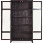 Driftwood Display Cabinet 6 Driftwood Display Cabinet 6820-75906-99 6820 75906 99 open straight silo