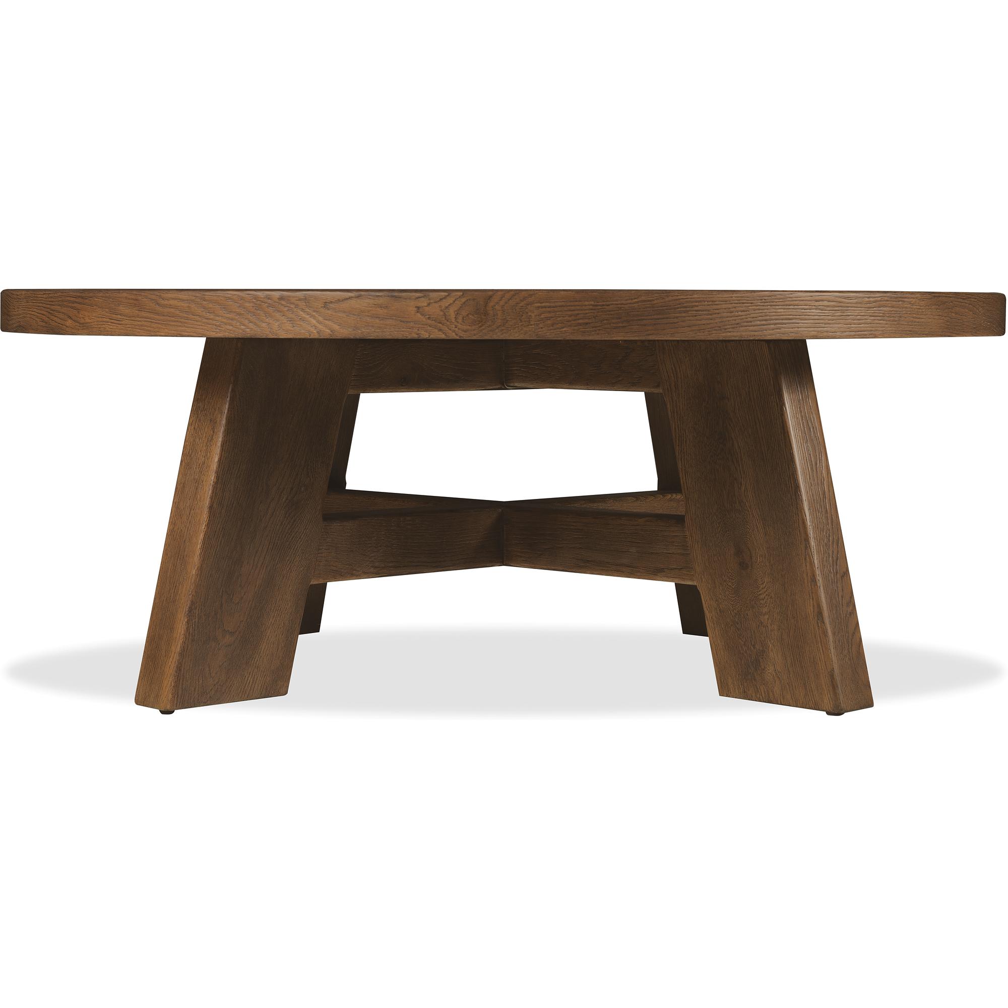 Driftwood Round Cocktail Table 3 Driftwood Round Cocktail Table - Image 3