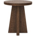 Driftwood Round End Table 4 Driftwood Round End Table 6820-80213-85 6820 80213 85 straight silo