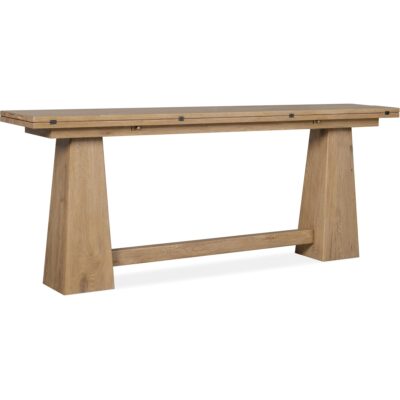 Driftwood Flip-Top Console Table