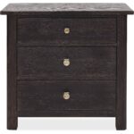 Driftwood Three-Drawer Nightstand 6 Driftwood Three-Drawer Nightstand 6820-90116-99 6820 90116 99 straight silo