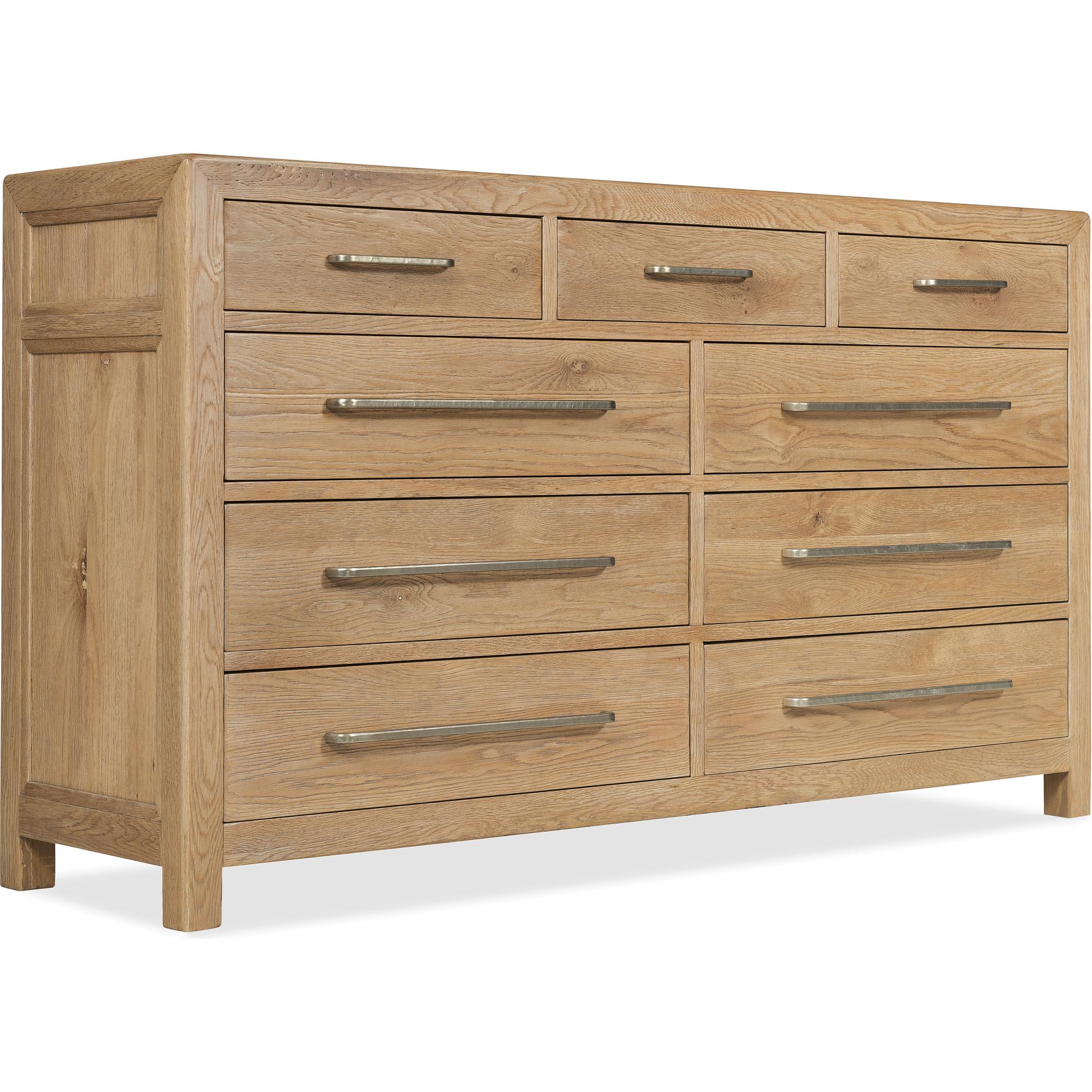 Driftwood Nine-Drawer Dresser 1 Driftwood Nine-Drawer Dresser