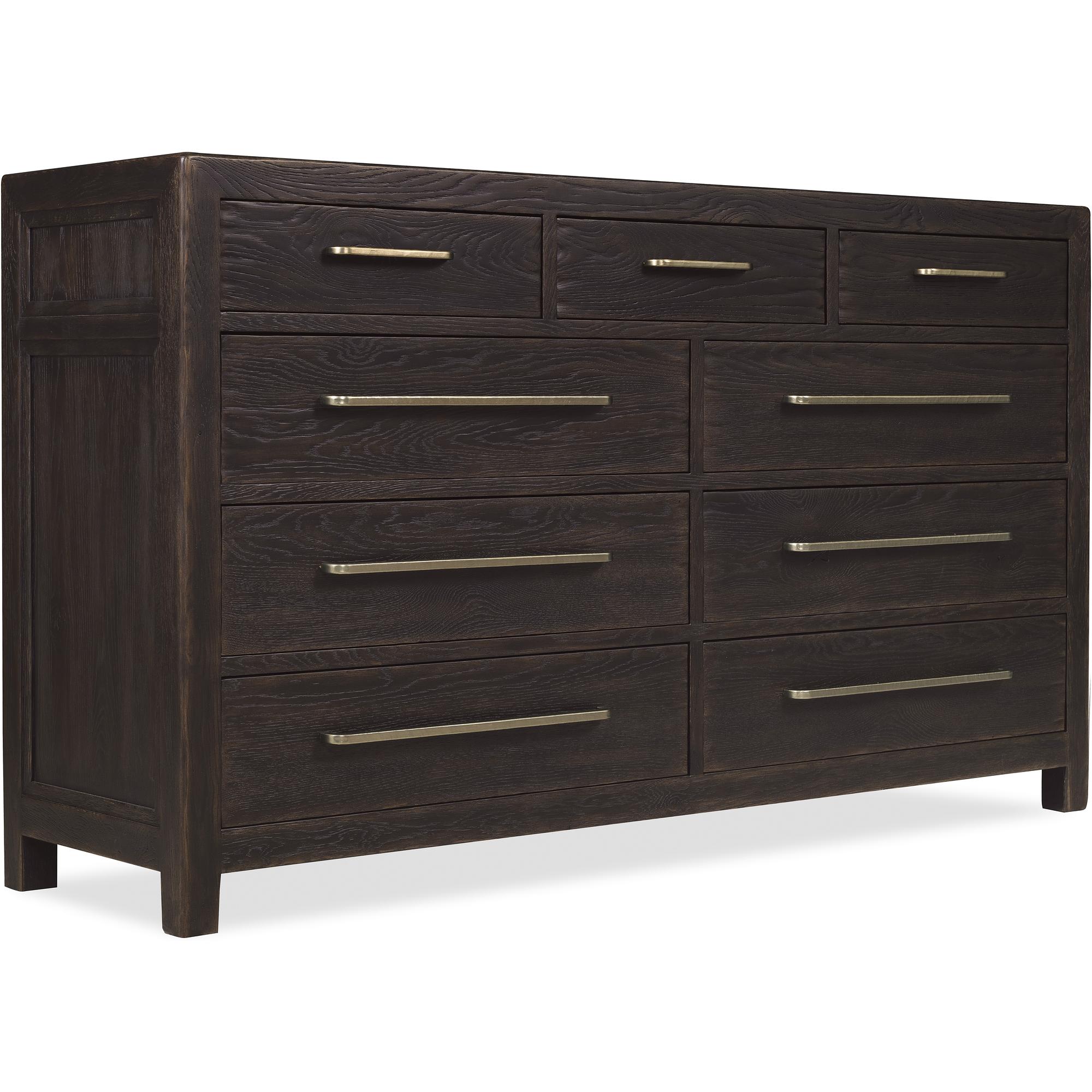 Driftwood Nine-Drawer Dresser 1 Driftwood Nine-Drawer Dresser