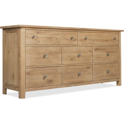 Driftwood Eight-Drawer Dresser