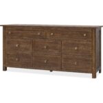 Driftwood Eight-Drawer Dresser 5 Driftwood Eight-Drawer Dresser 6820-90202-85 6820 90202 85 silo1