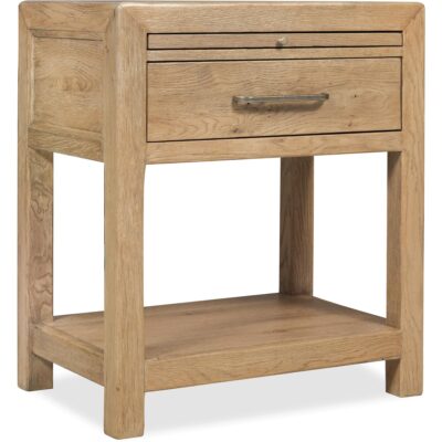 Driftwood One-Drawer Nightstand