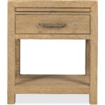 Driftwood One-Drawer Nightstand 4 Driftwood One-Drawer Nightstand 6820-90316-80 6820 90316 80 straight silo