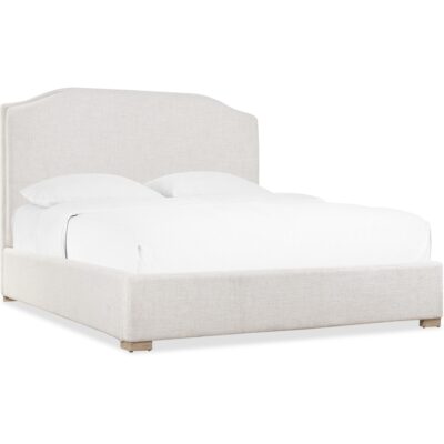 Driftwood California King Upholstered Bed