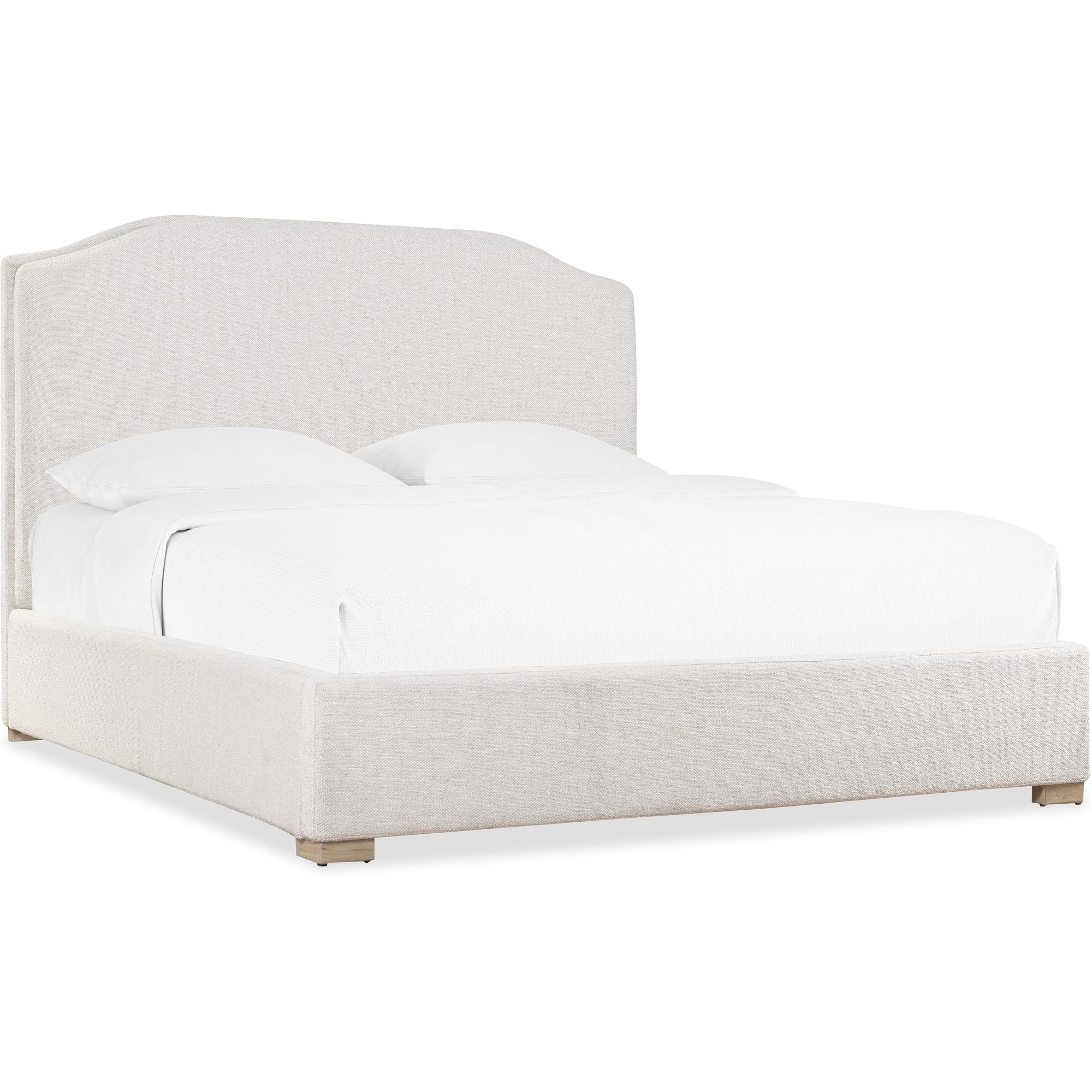 Driftwood California King Upholstered Bed 1 Driftwood California King Upholstered Bed