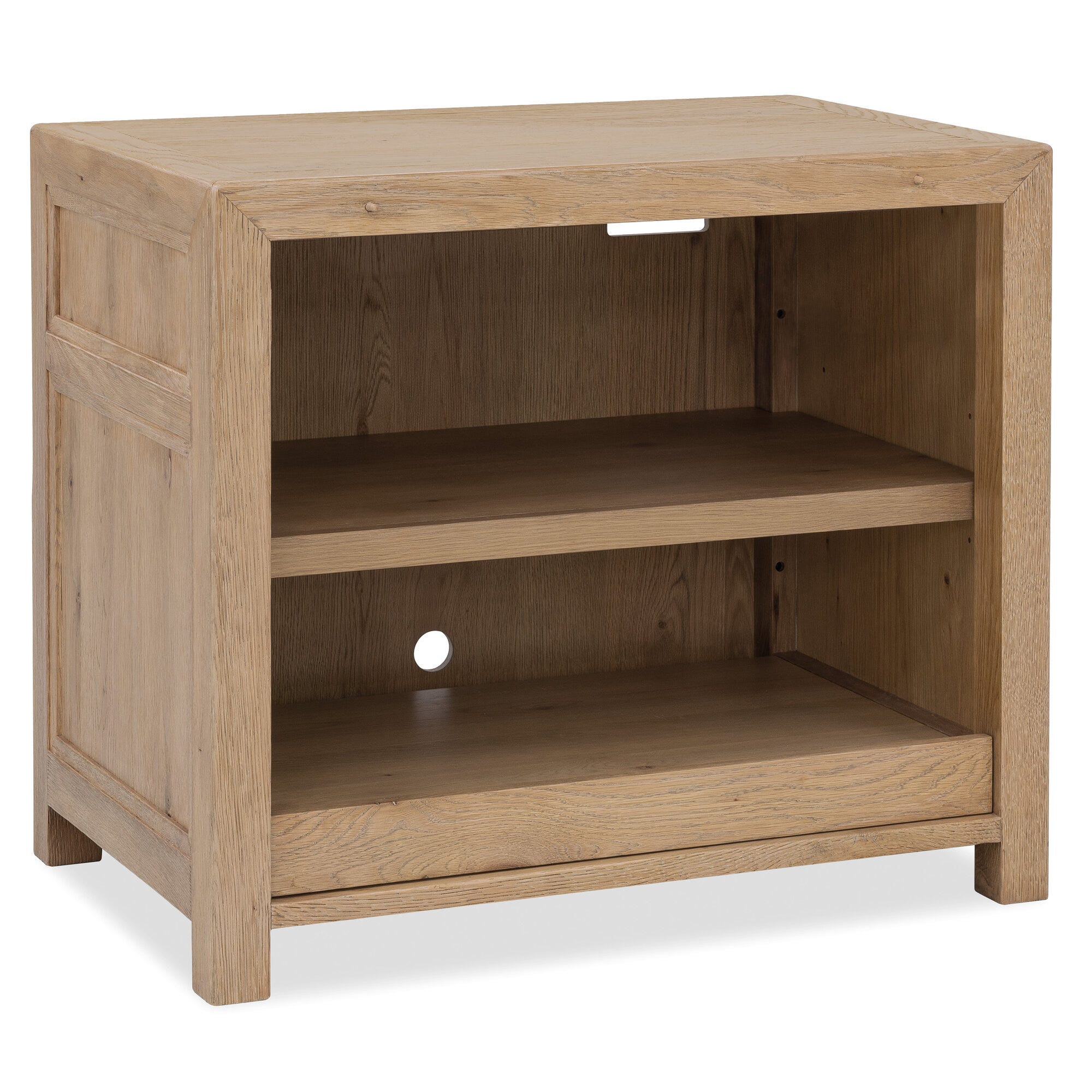Driftwood Open Shelf Cabinet 1 Driftwood Open Shelf Cabinet