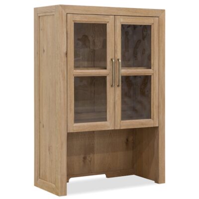 Driftwood Bookcase Hutch
