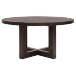 Driftwood 60in Round Dining Table 4 Driftwood 60in Round Dining Table 6820-75223-99 6820 75223 99 straight silo