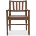 Driftwood Splatback Arm Chair 6820-75301-85 6820 75301 85 straight silo