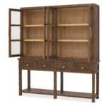 Driftwood Display Sideboard 6820-75900-85 6820 75900 85 open silo3